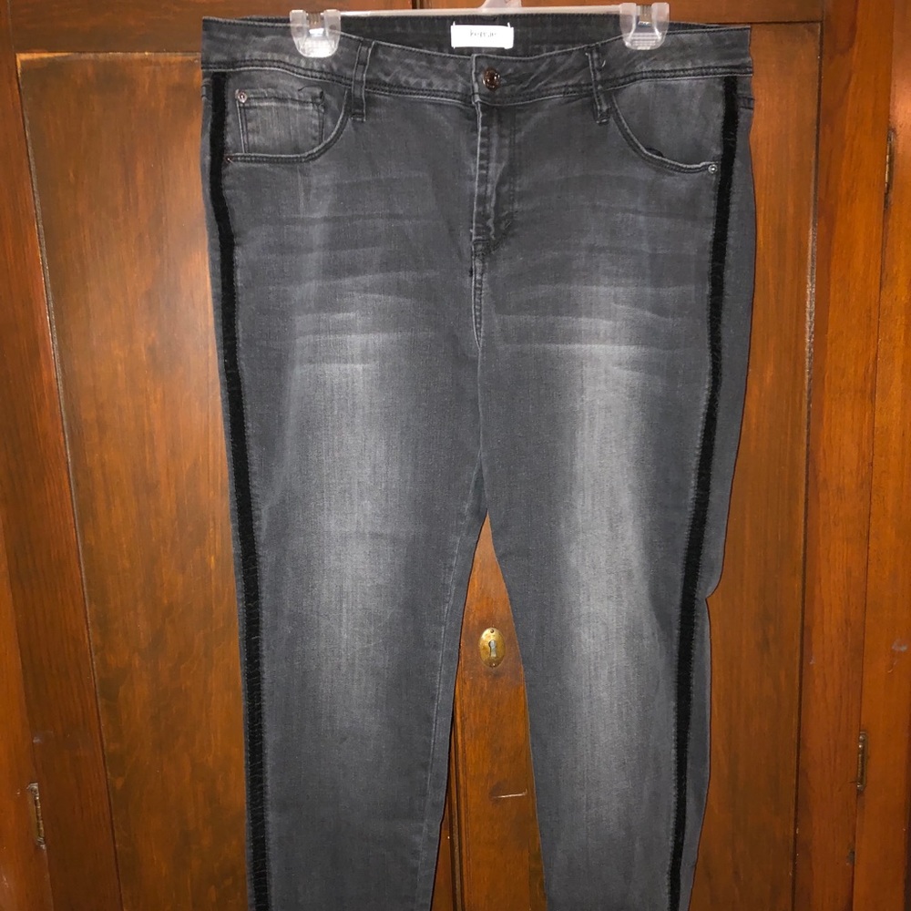Biker girl Black Jeans